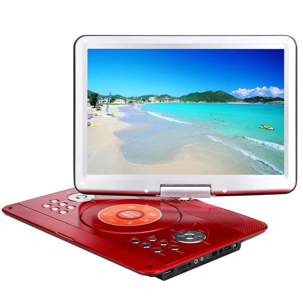22 Inch Portable DVD Player Speaker HD 1280x800P Video Game Machine Old Man Mobile Auo Music Singing