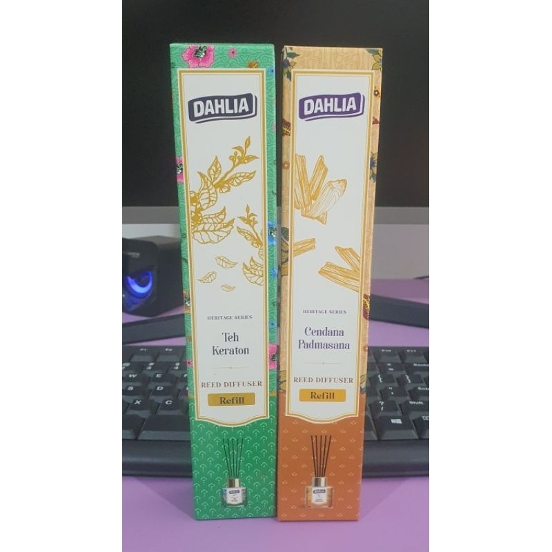 Dahlia Reed Diffuser Refill Teh Kraton/Cendana 30ml