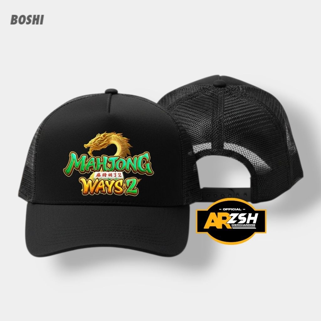 Topi Mahjong Ways Trucker Jaring | Topi Trucker Jaring Slot Mahjong Ways