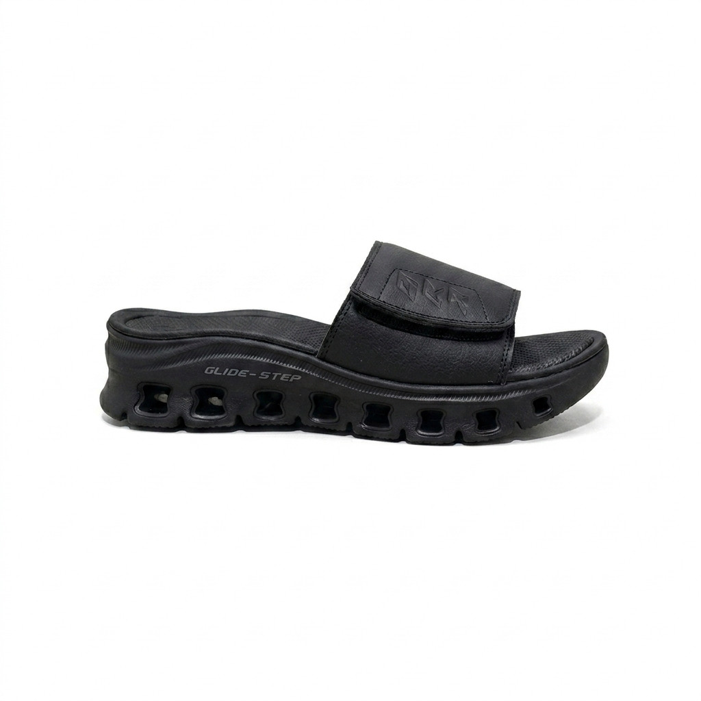 SandalSandal Slide Pria Skechers Glide Step Pro 232979/BBK Original 100%