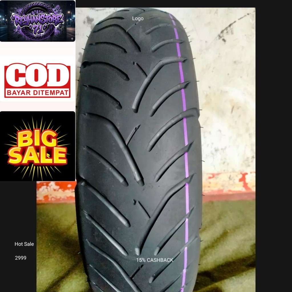 Ban belakang motor PCX 120/70 ring 14 tubles