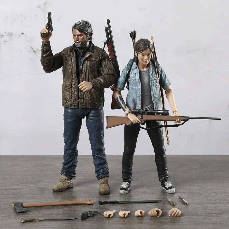 NECA The Last of Us Part II Joel and Ellie Ultimate Action Figure Model Toy For Collectible Figurine