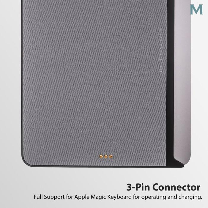MILS 3 Pin Case / Back Cover / Casing for Magic Keyboard Smart Folio Keyboard Floating Keyboard iPad