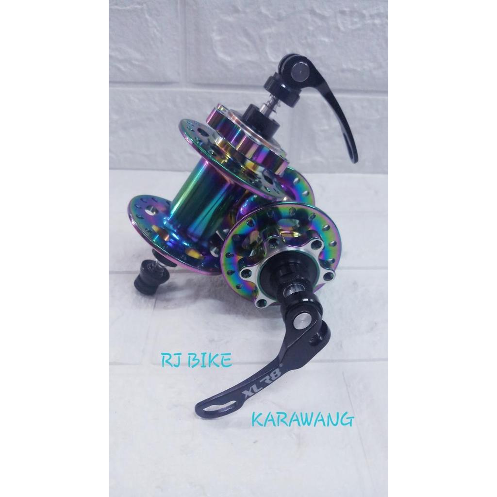 Hub Freehub XLR8 Disc Brake 32 Hole Rainbow