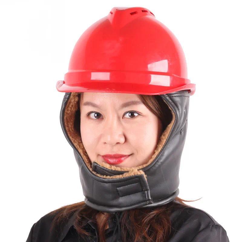 winterproof construction site safety helmet fourpoint lining m cap lining plush winter cap lining wi