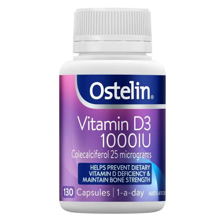 Ostelin Calcium Vitamin D3 K2 Magnesium Original Australia Supplement Vitamin Tulang Otot Immune