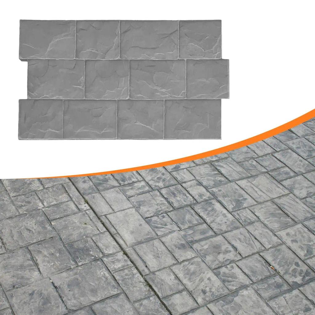 Concrete Stamp Mat Y Supplies Concrete Texture Mat for Backyard Patio Wall