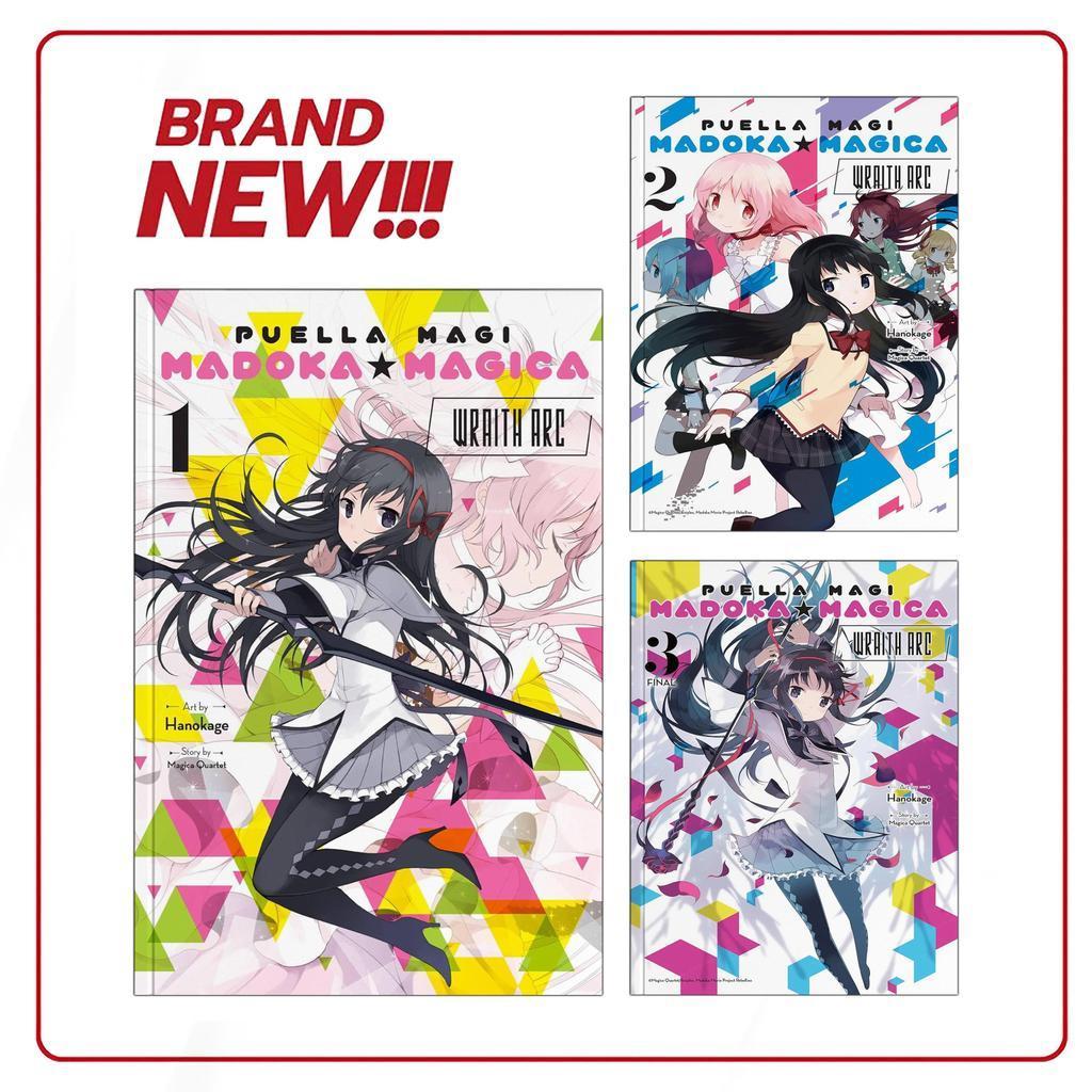 Puella Magi Madoka Magica: Wraith Arc, Vol. 1-3 ( Komik Manga ) by Magica Magica Quartet (English/In