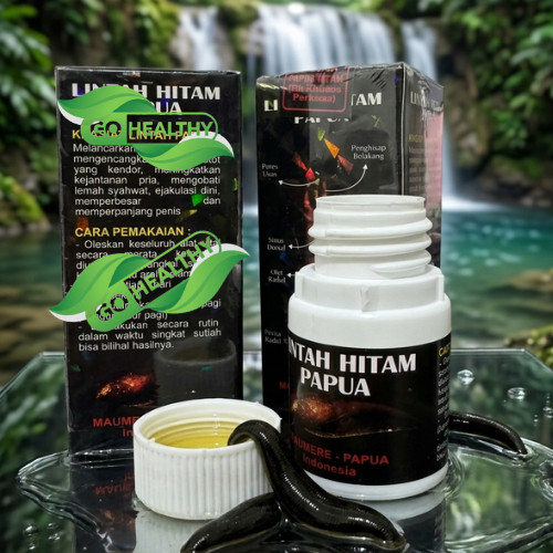 minyak urut asli dari papua cap lintah hitam (67a)