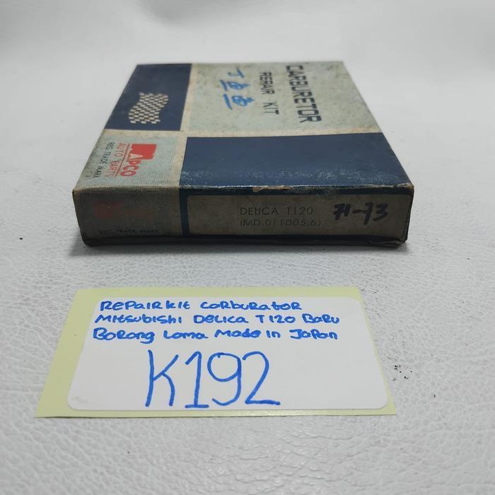 Repairkit Mitsubishi Delica T120 Baru Barang Lama Made In Japan NAPCO quality