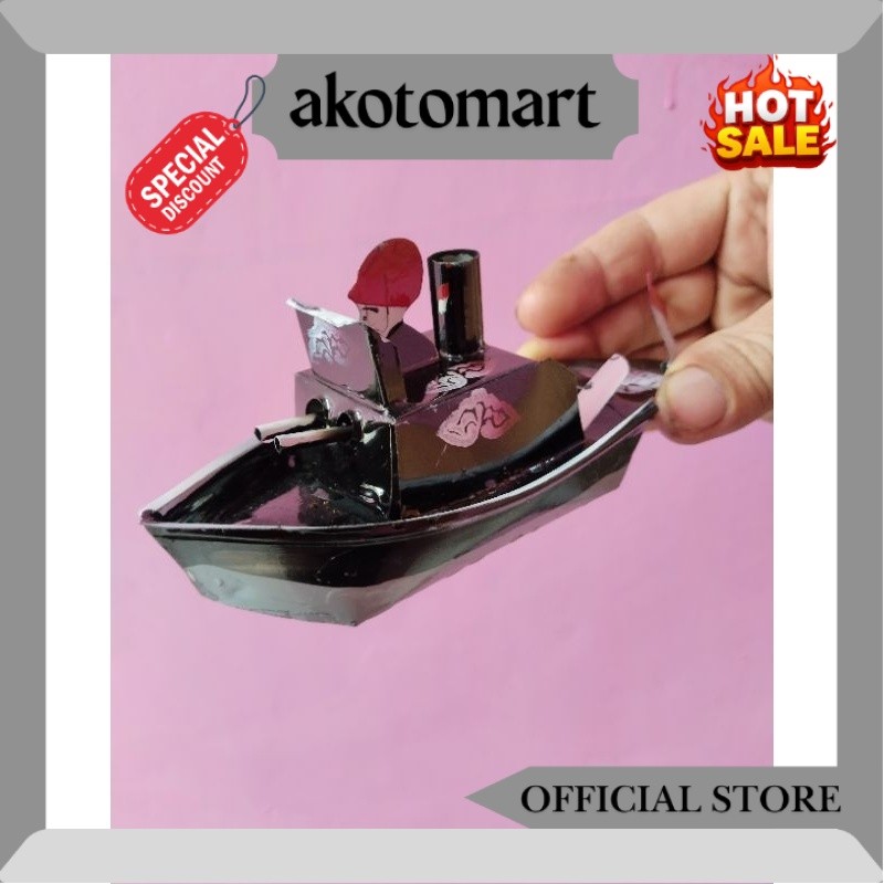 Mainan anak kapal kapalan otok otok LW