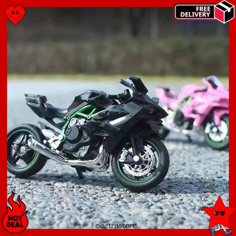 CSS DIECAST MOTOR  BALAP GP KAWASAKI / DIECAST MOTOR BALAP SPORT DUCATI / DIECAST MOTOR GP YAMAHA MI