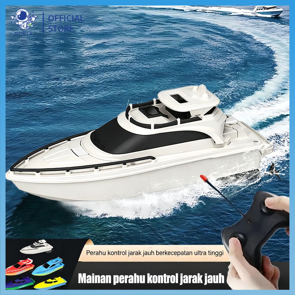 NODIA Remote Control Speed Boat Kapal Remote Control Racing Boat Perahu Air Mainan Anak Remote Contr