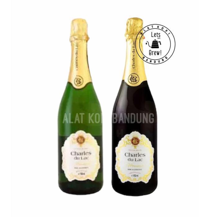 Charles Du Lac Sparkling Non Alkohol White grape dan Red Grape 350ml - Red Grape