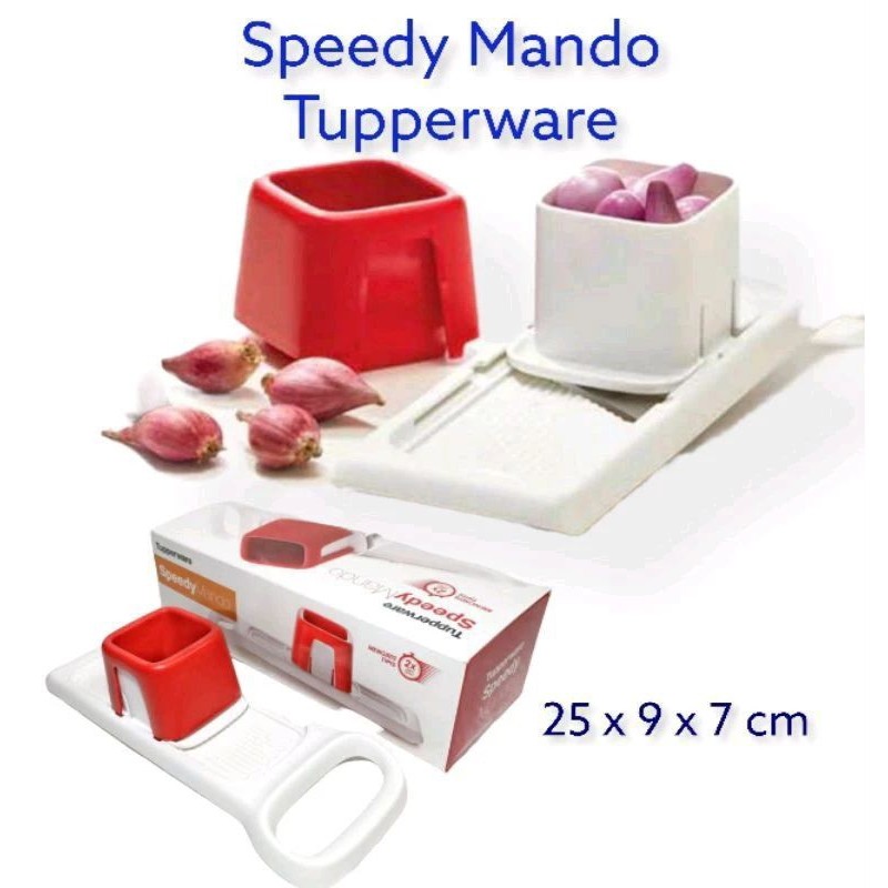 Speedy Mando tupperware / pengiris Bawang tupperware