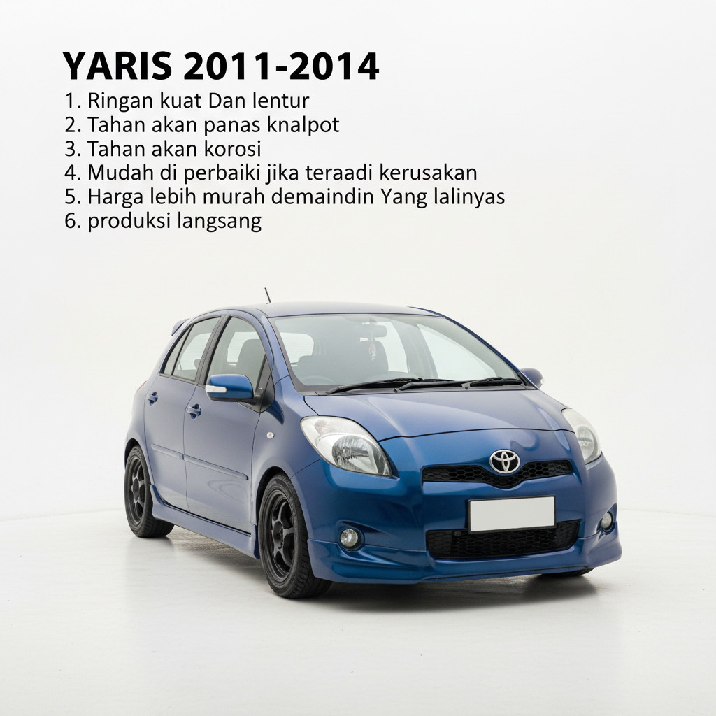 bodikit bodykit TOYOTA YARIS 2011-2013 DEPAN SAJA