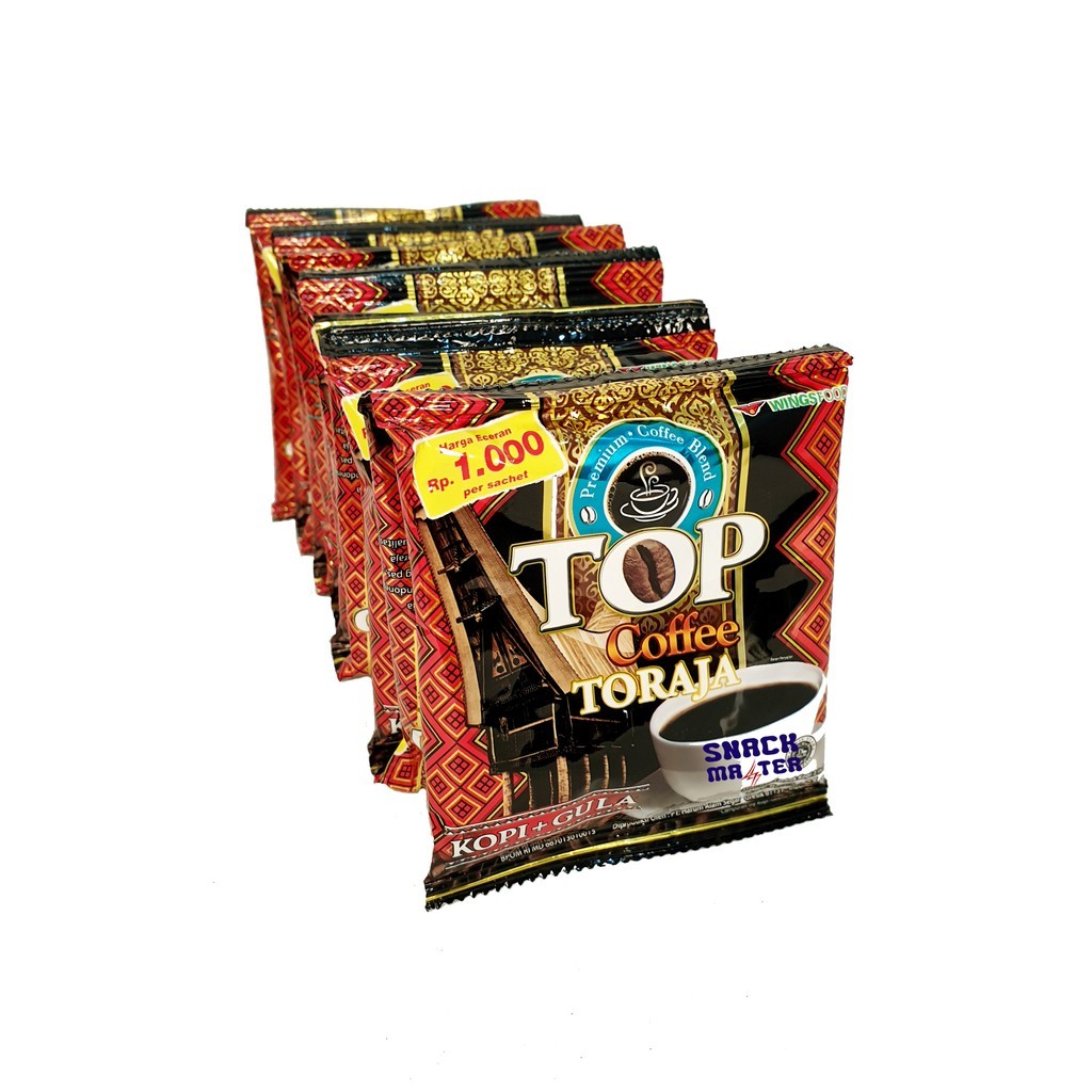 TOP Kopi Toraja Renceng - Netto 10 bks x 25 gr CIKI SNACK