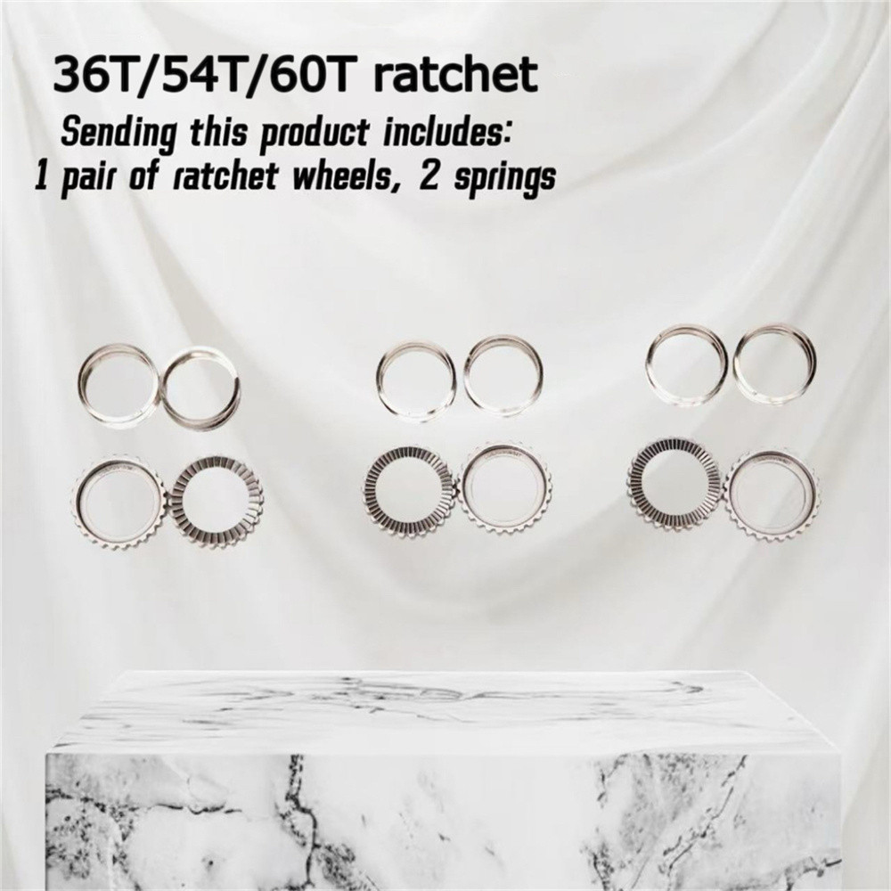 Ratchet  36T/54T/60T Bicycle Wheel Hub Flat Star Ratchet Bicycle Wheel Hub Ratchet Repair Kit Patch 