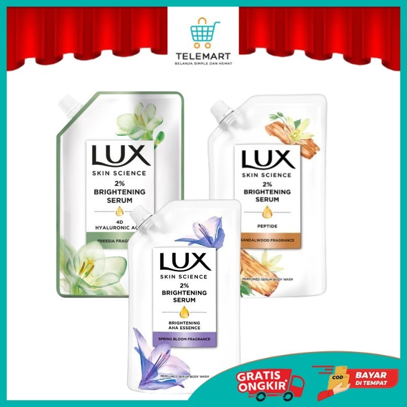 LUX SABUN CAIR 400ML POUCH REFILL ALL VARIAN