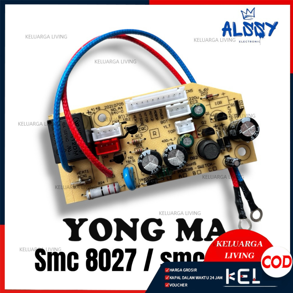 Power Modul Magic Com Yong Ma SMC 801/SMC 8017 Modul Board Power Magicom Rice Cooker Digital YONGMA 