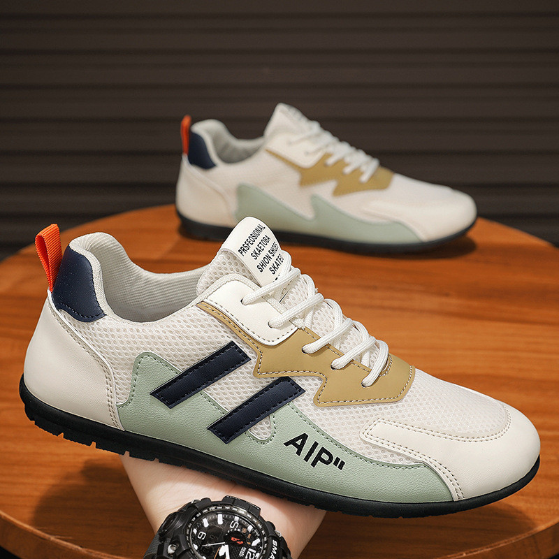 [Dia raja] tods shoes baru pria mesh sepatu kasual breathable sepatu mengemudi sepatu skate bertali