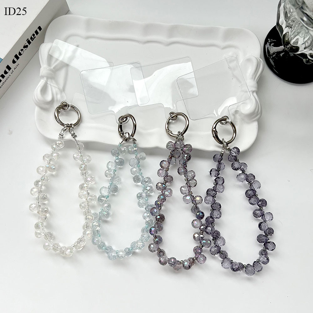 Crystal Diamonds Necklace Fashion Strap Mobile Phone Case Universal Pendant Bracelet Light Luxury Ex