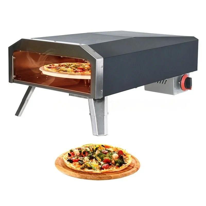 Kompor Pizza 16 inci Oven Pizza Gas untuk Berkemah Oven Pizza Lipat Portabel