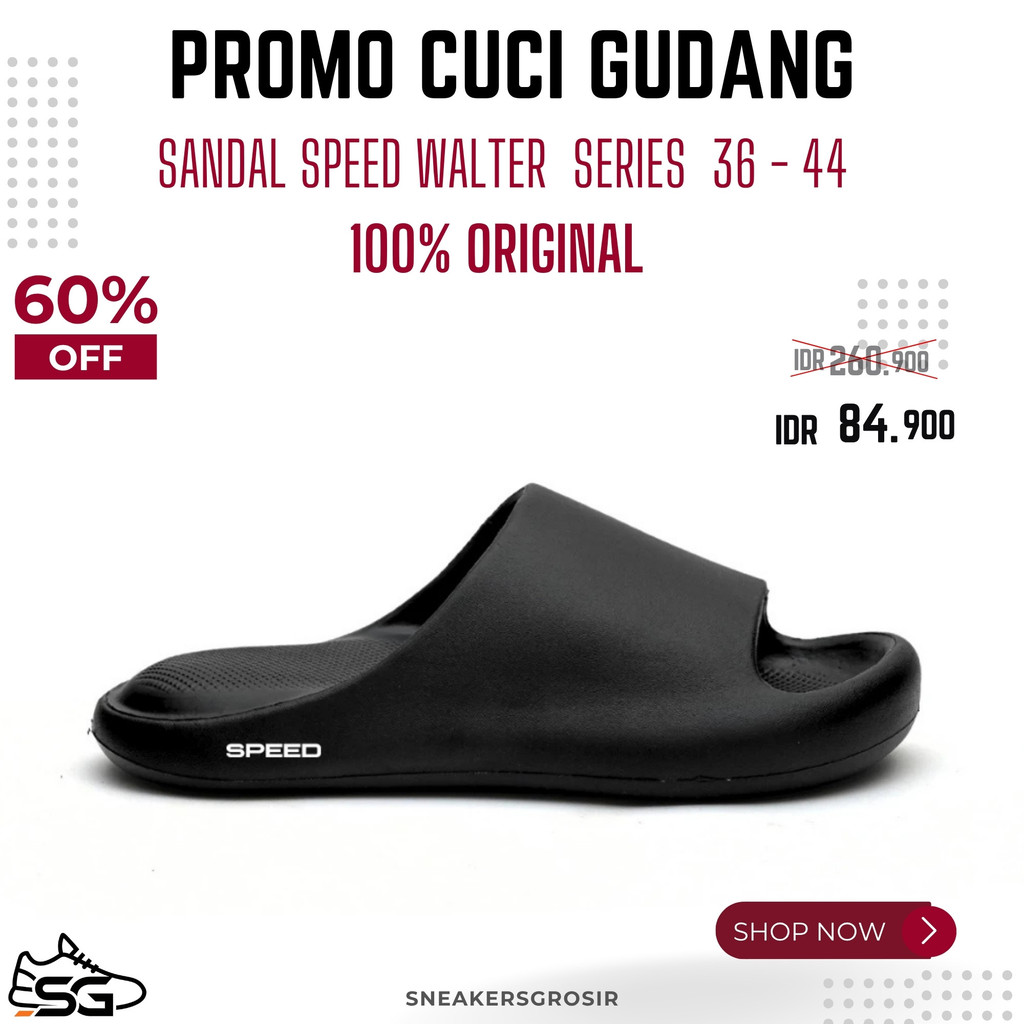 SANDAL SPEED WALTER SERIES 100% ORIGINAL || Sandal Unisex