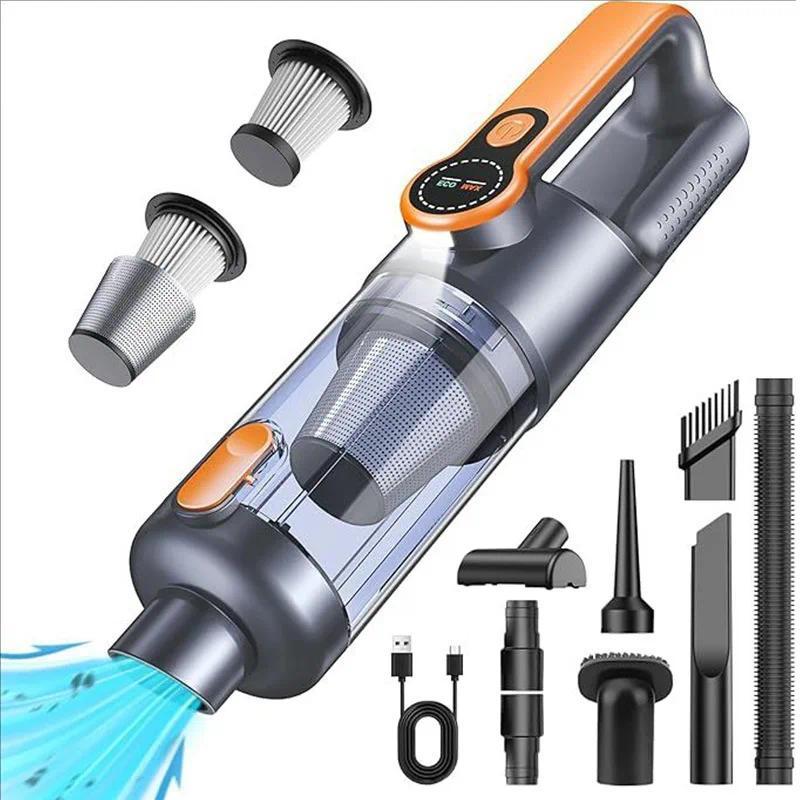 Car Vacuum Cleaner Wireless Multifunctional Large Suction Car Household Portable Small Car Wireless 
