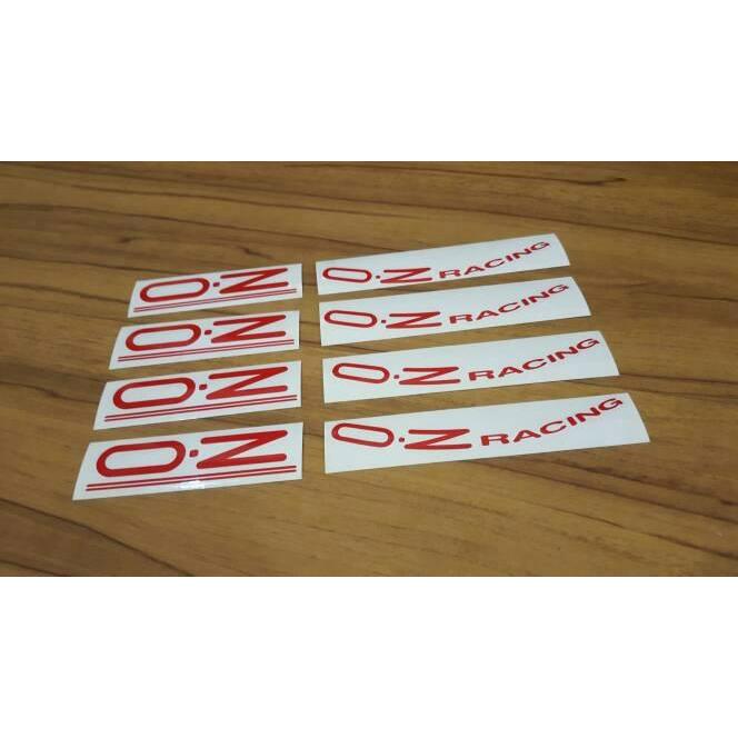 paket stiker velg mobil OZ Racing Chrono