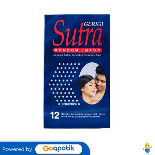 Sutra Kondom Gerigi Box 12 Pcs