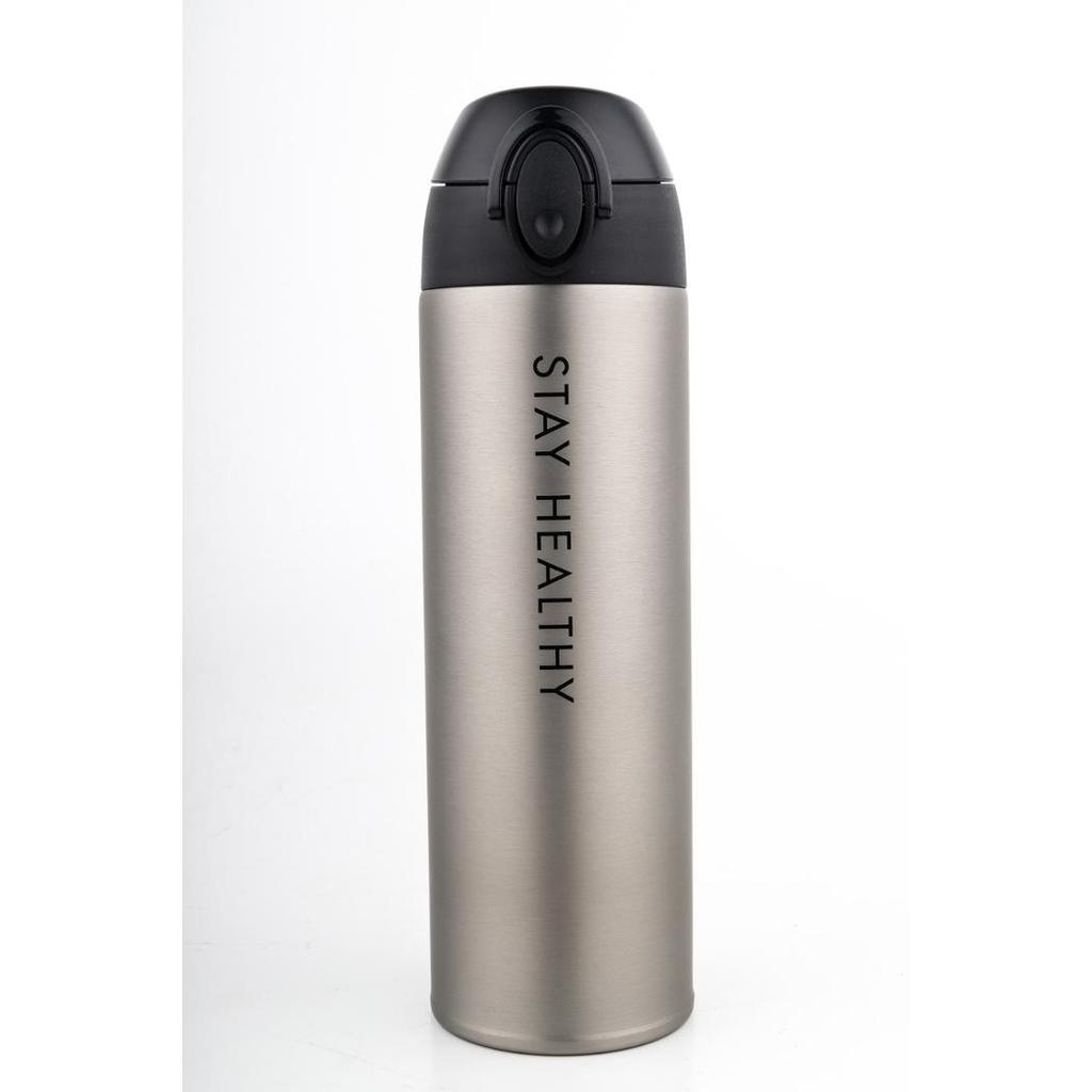 New Arrival Brighton Vacum Flask Tumbler [Termos Air] 500ml Silver Grey GMG8901 - Silver