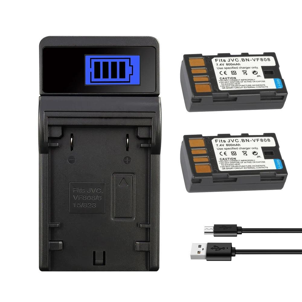 BN-VF808 BN-VF808U BN-VF815 BN-VF823 VF808 Battery for JVC GZ-MG130 GZ-MG131 MG132 MG133 MG134 Camer