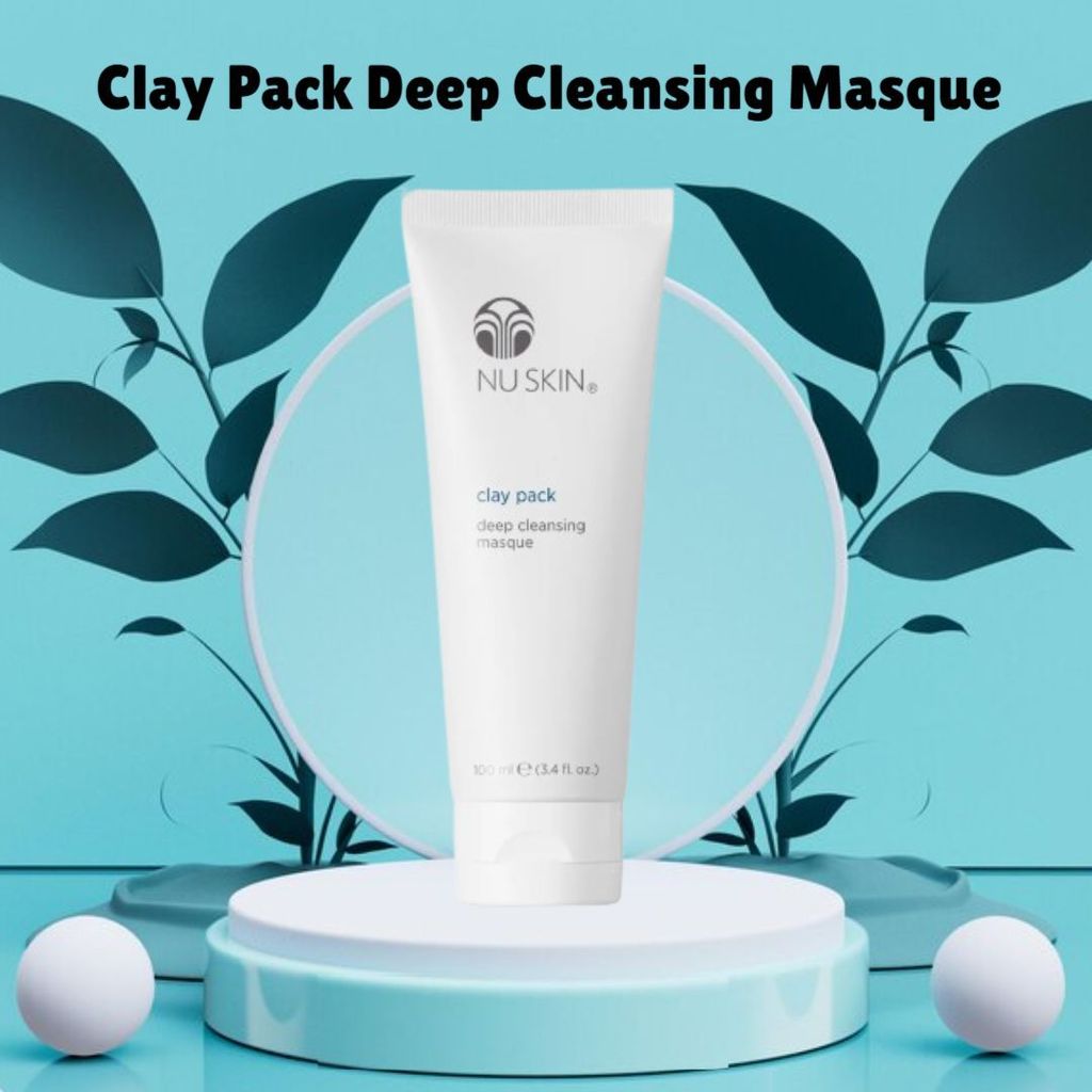 [ ORGNL NU SKIN ] Deep Cleansing Clay Mask Clay Pack 100 ml / Masker untuk Kulit Berminyak & Berjera