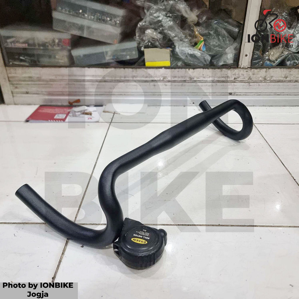 Stang Dropbar F20 by Polygon Alloy Oversize Bulat 31.8 For Gravel Lebar 420mm FLARE - Drop Handlebar