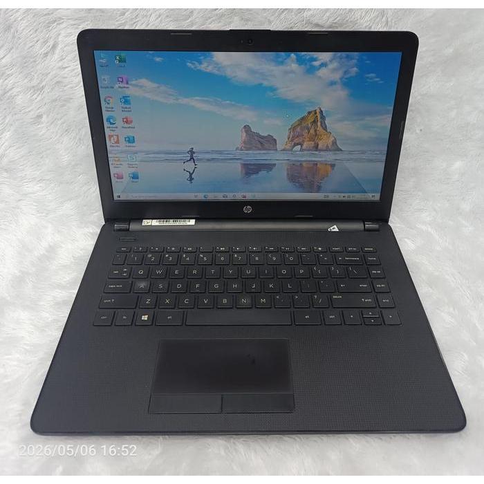 LAPTOP HP 14 BW AMD A9 9120 RADEON R3 RAM 4 GB SSD 128 GB MULUS SIAP PAKAI