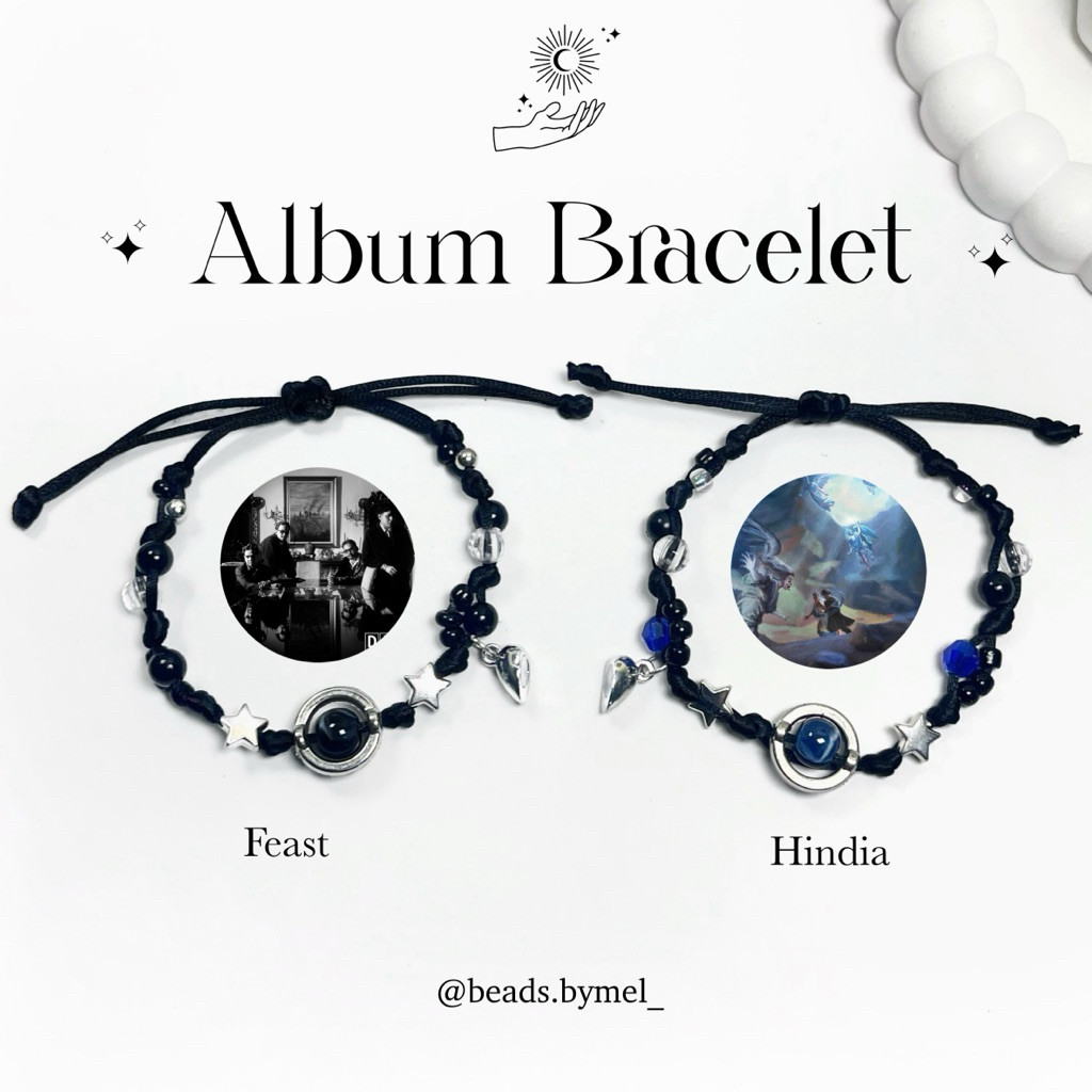 NEW Gelang Couple Hindia Feast | Hindia Bracelet | Feast Bracelet | Gelang Tali Serut Hindia Cincin 