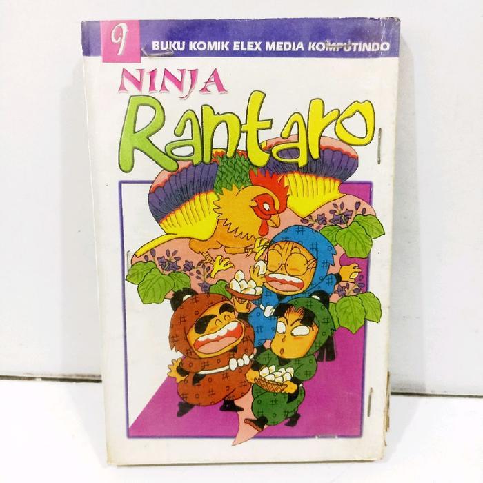 Komik Ninja Rantaro vol 9 pengarang: Soubee Amako