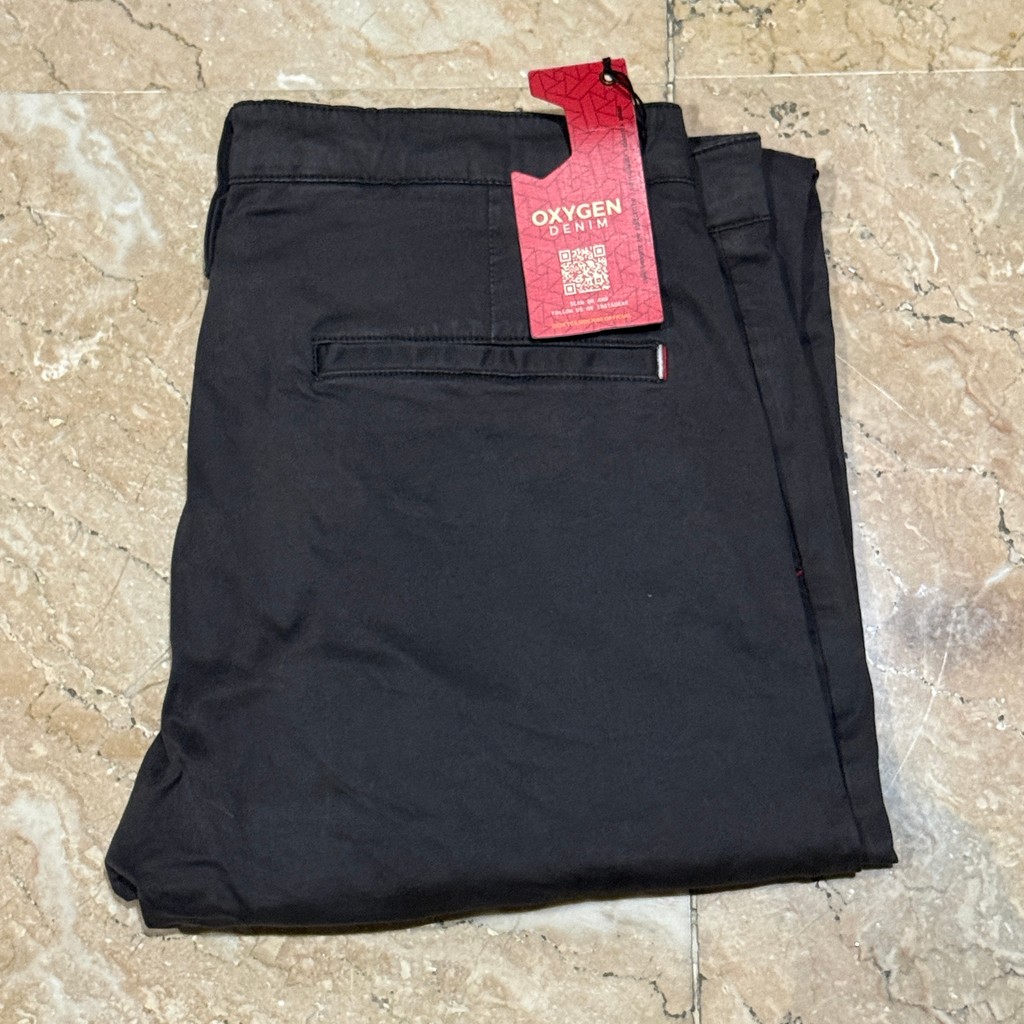 Celana Panjang Katun Pria Oxygen Denim Original 706 Slim Fit  706-37433