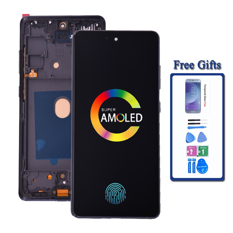 G780 S20 FE AMOLED For Samsung S20 FE S20 Fan Etion LCD splay Tou gitizer Assembly For S20 FE 5G SM-