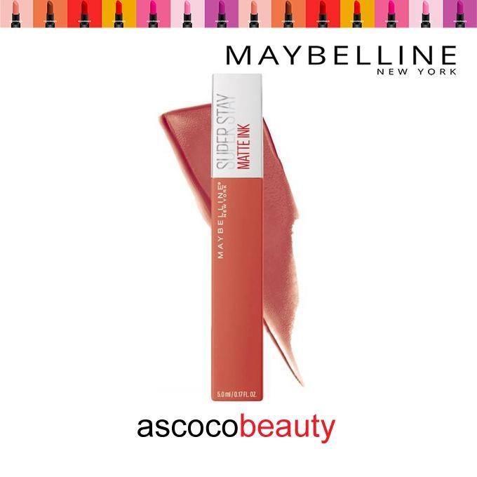 Maybelline Superstay Matte Ink [ ED 2025 - 2026 ] Lip Cream Transferproof. | Spiced 65 Red 285 220 B