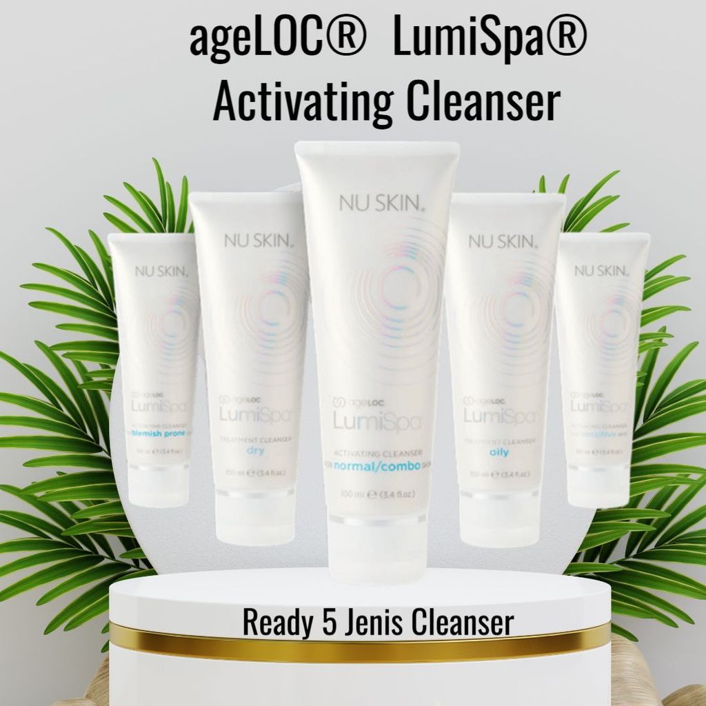 [ QIANNA SKIN MART  ] Nu Skin LumiSpa AC Cleanser Pembersih Wajah Activating Cleanser AC Lumi Ori