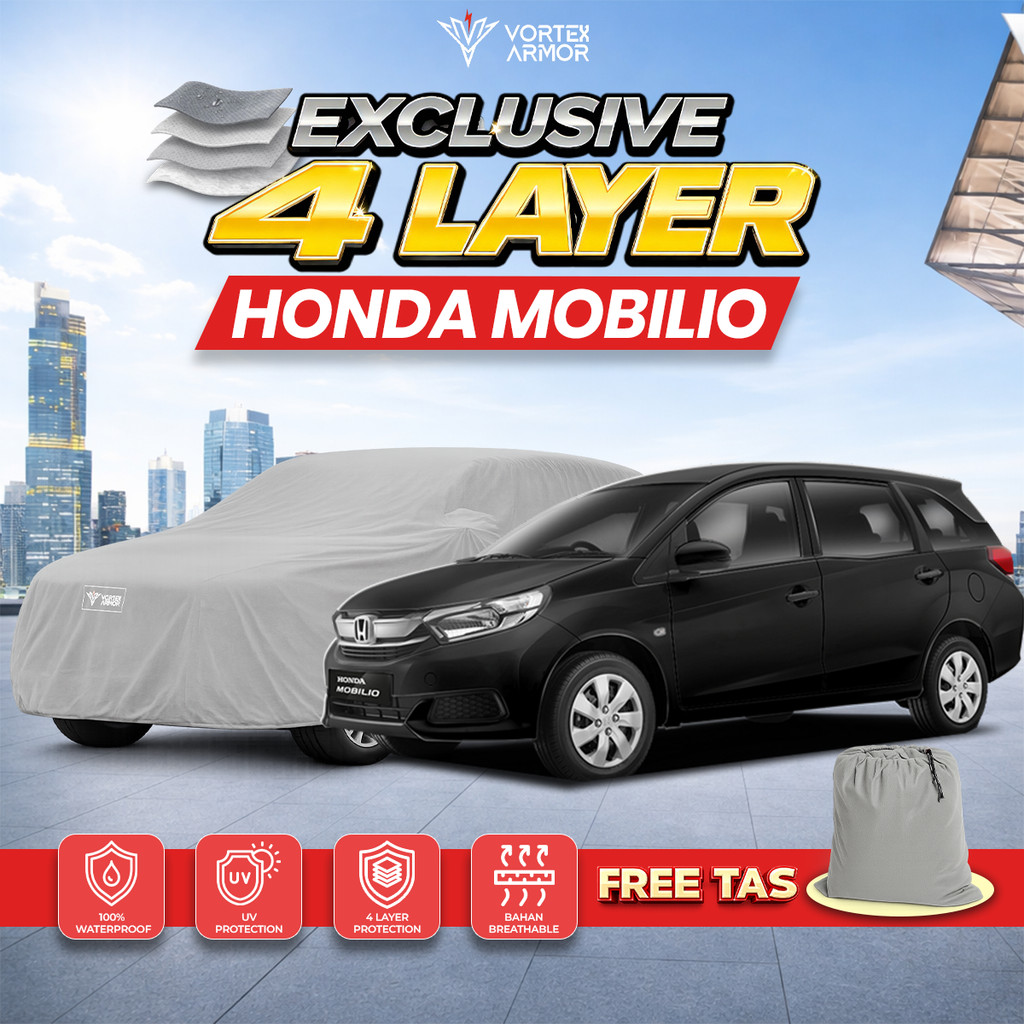 Cover Mobil 3 & 4 Lapis Mobilio Exclusive – Waterproof, Anti UV, Outdoor