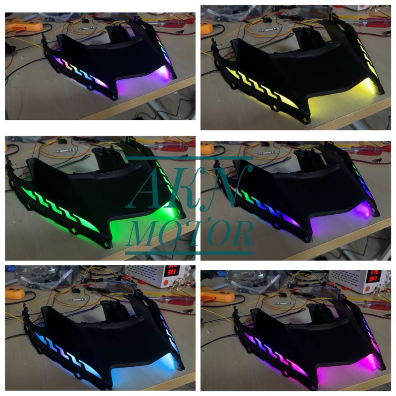 Lampu undertail RGB aerox 155 new aerox 155 old sein running