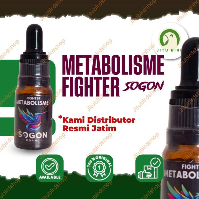 METABOLISME FIGHTER DOPING SOGON DOSIS TINGGI METABOLISME BURUNG ORIGINAL