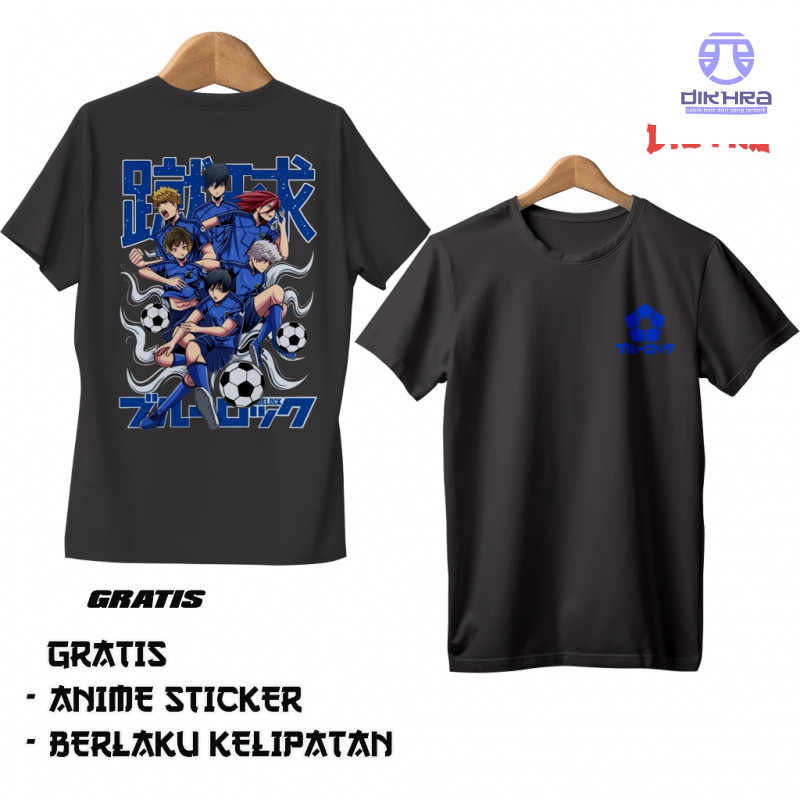 Kaos Anime Blue Lock -  DIKHRA
