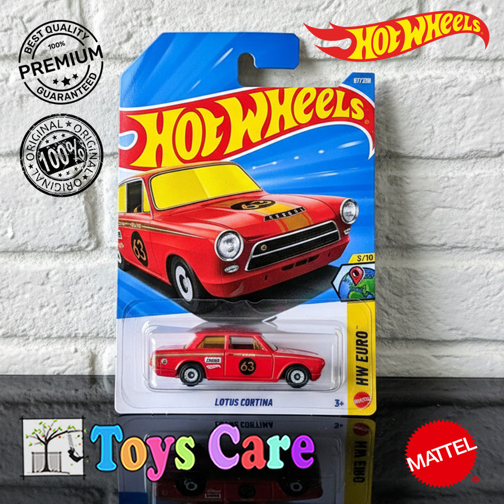Hot Wheels Lotus Cortina Merah 2026 Classic Car