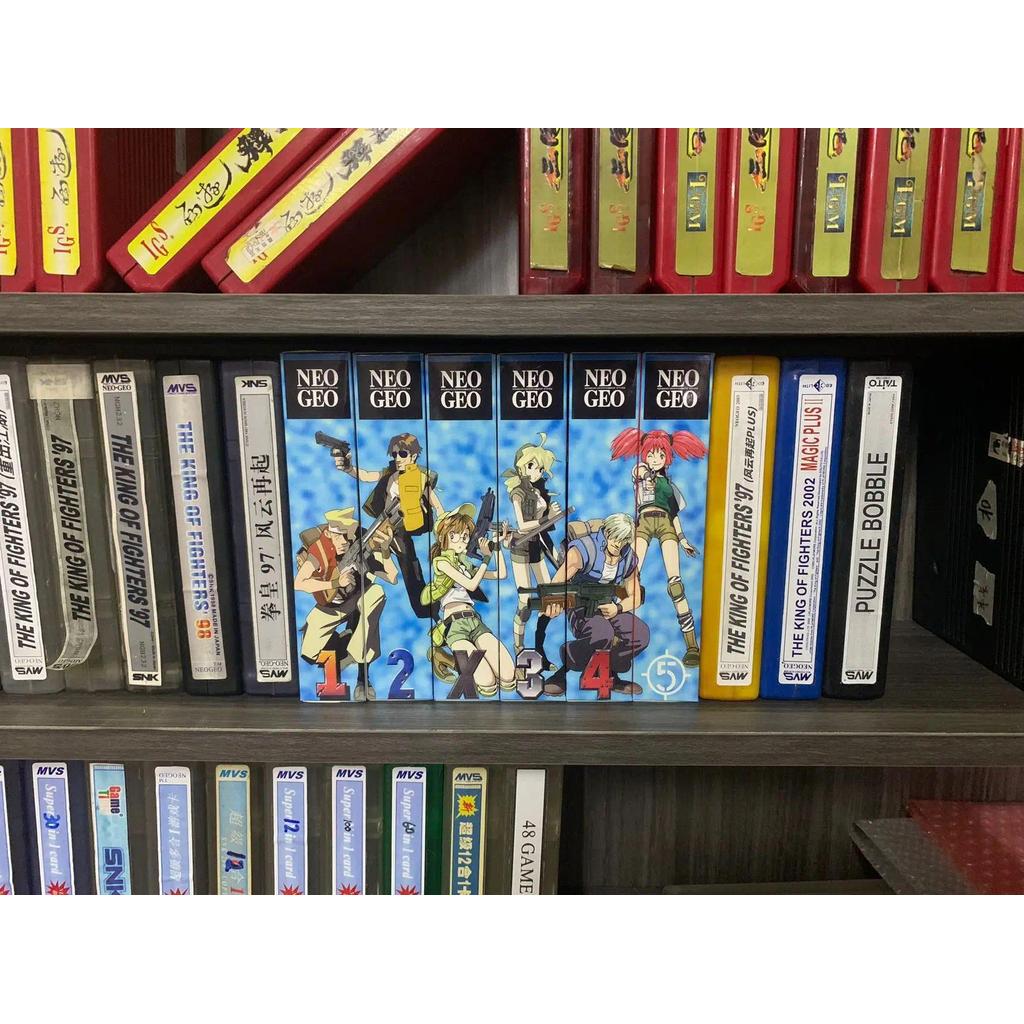 SNK MVS NEO GEO Metal Slug Series Mvs Cassette Color Box Unspliced