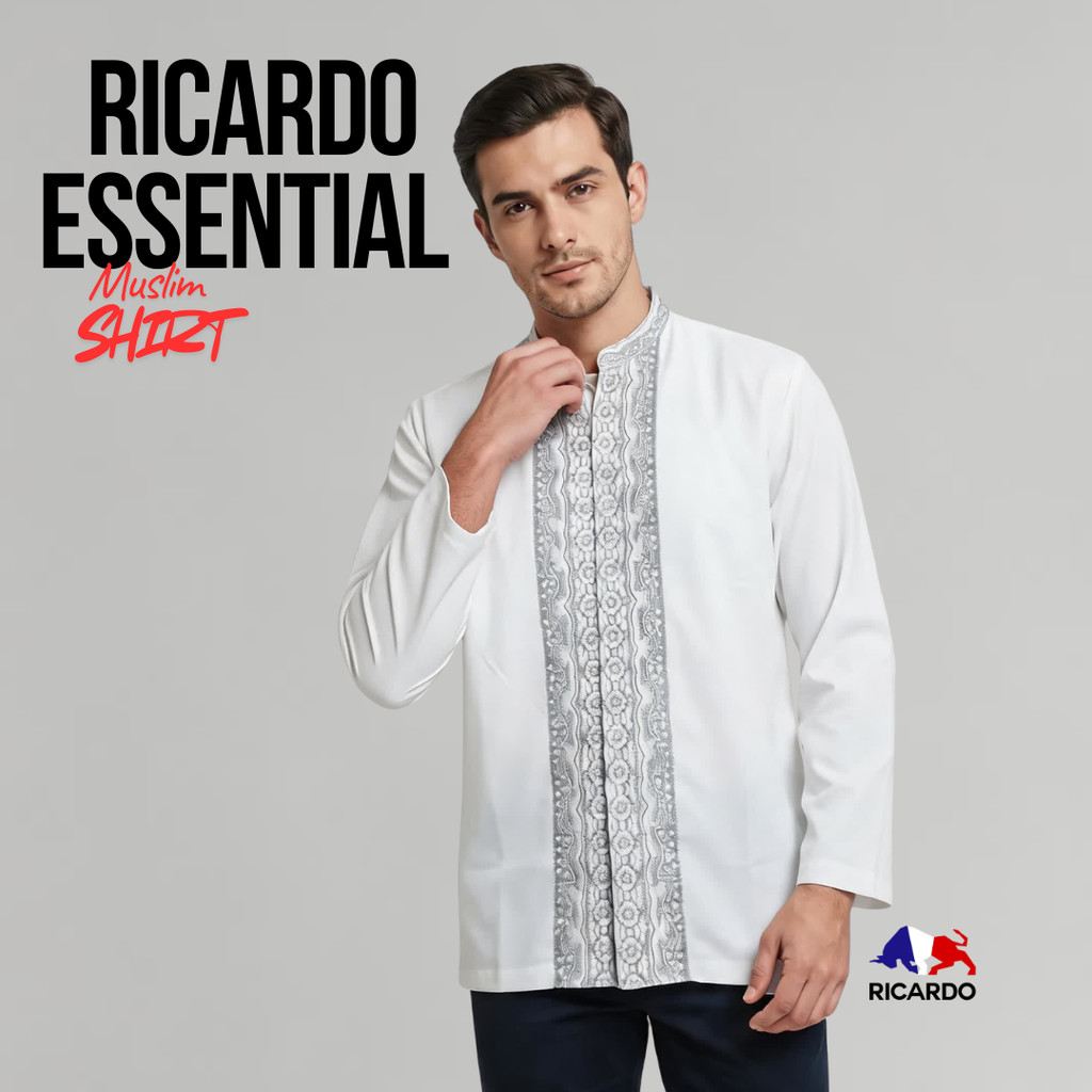 RICARDO Ricardo Koko Bordir Regular Fit – Polyester Material & Side Pocket 32521