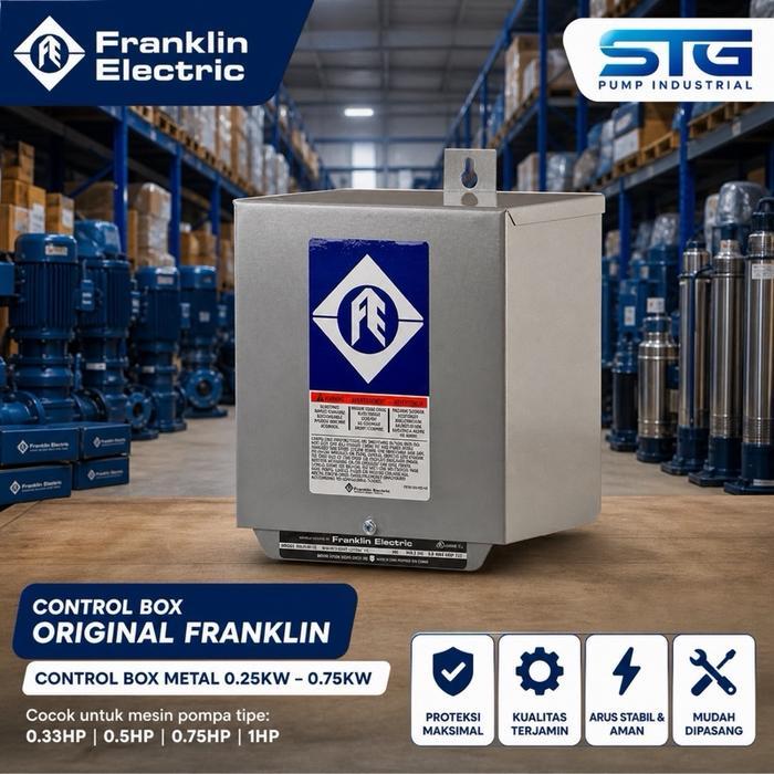 CONTROL BOX POMPA SATELIT FRANKLIN 0.25KW - 0.75KW ORIGINAL FRANKLIN